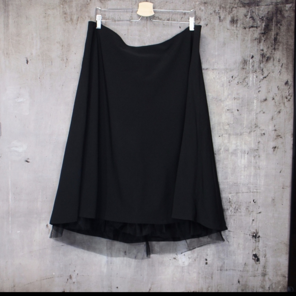 Torrrid Black Tulle Full Skirt